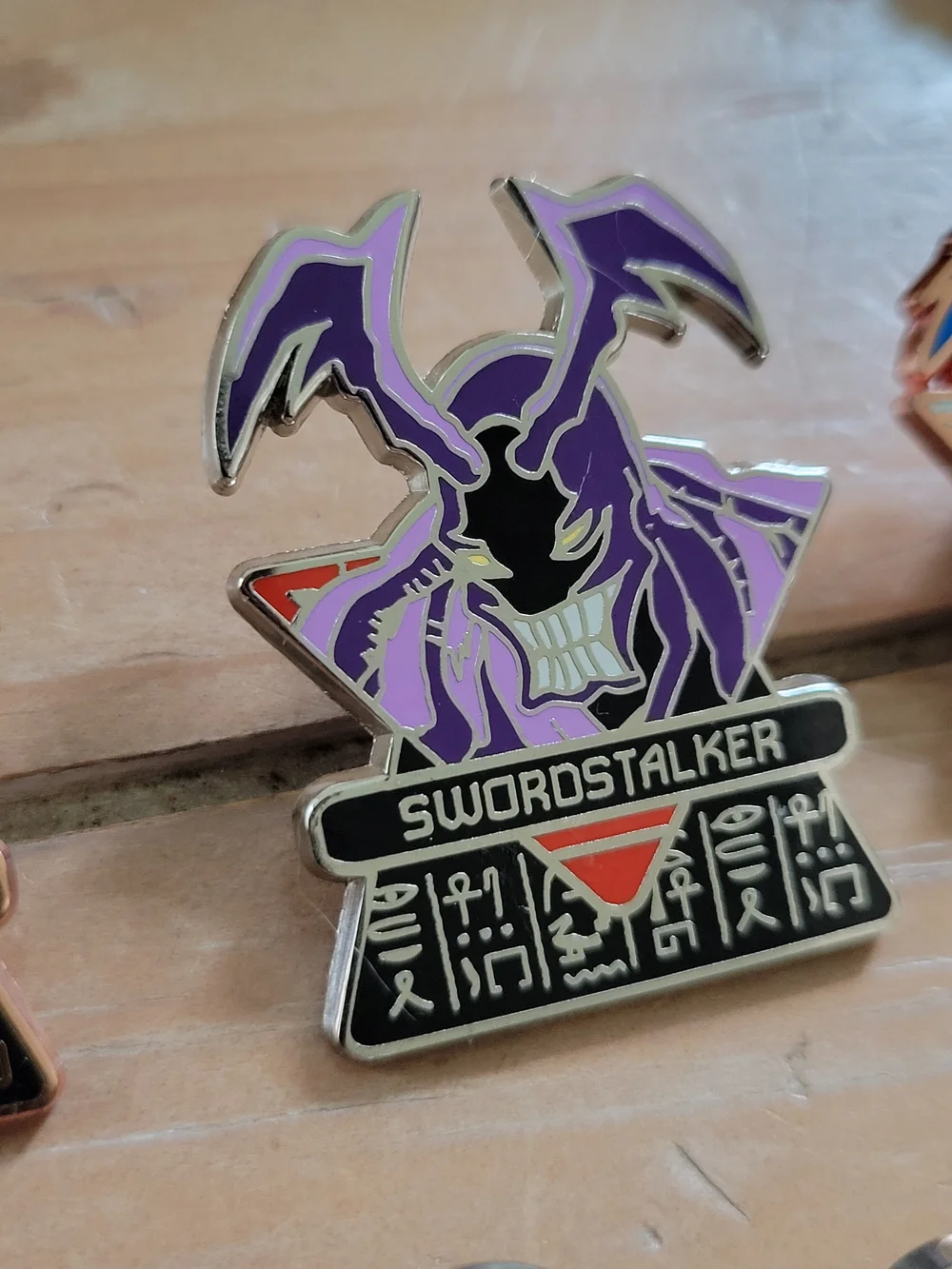 Set Of 8 2003 Yu-Gi-Oh! Lapel Pins + 2003 1st Ediion Keychain With Lanyard